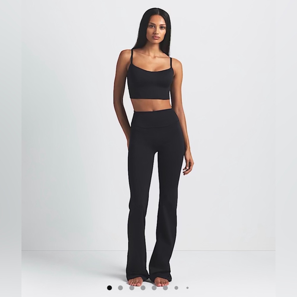 NikeSKIMS Matte High-waisted Slim Flare Leggings